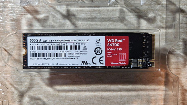 WD Red SN700 NVMe SSD 500GB